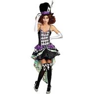 Dreamgirl Womens Whimsical Hatter Madness Storybook