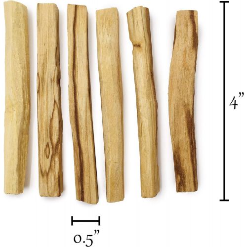  인센스스틱 Alternative Imagination Premium Palo Santo Holy Wood Incense Sticks 4 Ounces, 100% Natural and Sustainable, Wild Harvested.