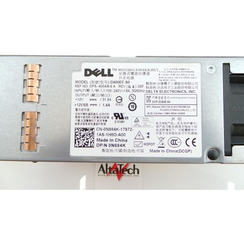 델 FOR DELL N884K Hot Swap 400 Watt Power Supply PowerEdge T310 Servers PSU D400EF S0