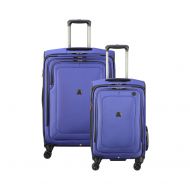 DELSEY Paris Delsey Luggage Cruise Lite Softside Luggage Set (21/25), Blue