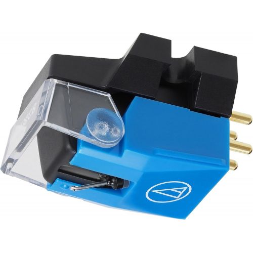오디오테크니카 Audio-Technica VM510CB Dual Moving Magnet Conical Stereo Turntable Cartridge Blue