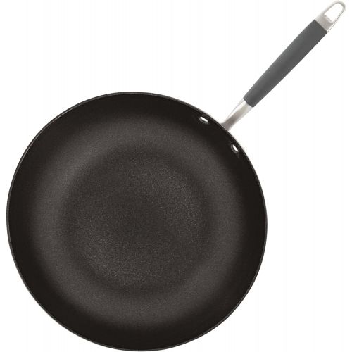  [아마존베스트]Anolon Advanced Hard Anodized Nonstick Frying Pan/ Fry Pan/ Saute Pan/ All Purpose Pan with Lid - 12 Inch, Gray