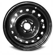 Road Ready Wheels Road Ready Car Wheel For 2000-2007 Ford Taurus 2000-2005 Mercury Sable 16 Inch 5Lug Black Steel Rim Fits R16 Tire - Exact OEM Replacement - Full-Size Spare