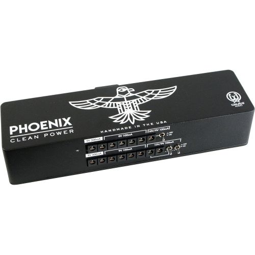  Walrus Audio Phoenix 15 120 Volt Output Power Supply, Limited Edition Black New Artwork