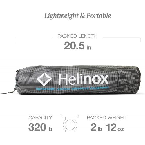  Helinox Lite Cot Ultra-Light, Compact, Collapsible, Portable Camping Cot