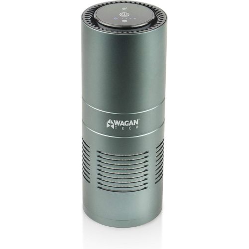 Wagan EL2872 Deluxe Air Purifier HEPA Filter Portable USB Powered Air Purifier for Home Bedroom Office Desktop Pet Room Air Cleaner for Car