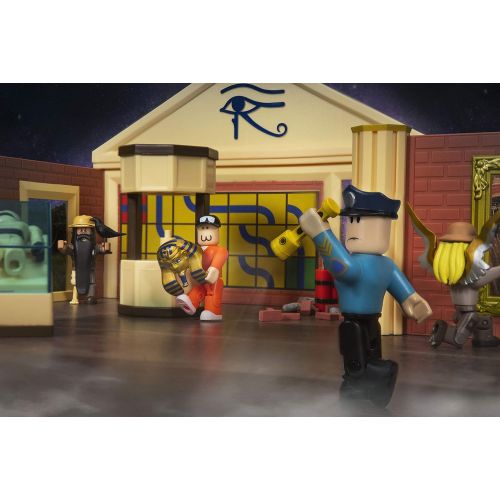  Roblox Action Collection - Jailbreak: Museum Heist Playset [Includes Exclusive Virtual Item]