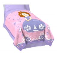 Jay Franco Disney First Introducing Sofia Blanket, Measures 62 x 90 inches, Kids Bedding-Fade Resistant Super Soft Fleece-(Official Product)