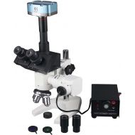 [아마존베스트]Radical 1200x Industrial Metallurgical Reflected Light Microscope with 5 Mpix USB Camera