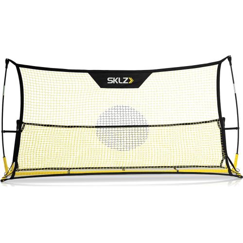스킬즈 SKLZ Quickster Soccer Trainer Portable Soccer Rebounder Net for Volley, Passing, and Solo Training