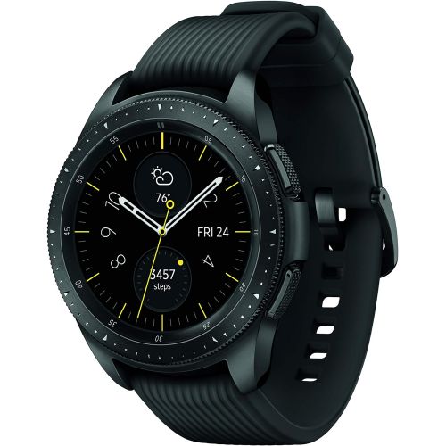 삼성 [아마존베스트]Samsung Electronics Samsung Galaxy Watch (42mm, GPS, Bluetooth)  Midnight Black (US Version)