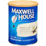 Maxwell House Vanilla Medium Roast Ground Coffee (11 oz Canisters, Pack of 3)