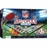 Masterpieces NFL-Opoly Junior Board Game - Collector's Edition Set for Ages 6+ - Officially Licensed NFL Opoly Jr Board Game