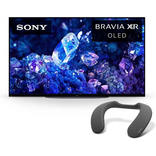 소니 Sony 48 Inch 4K Ultra HD TV A90K Series:BRAVIA XR Smart Google TV, Dolby Vision HDR, Exclusive Features for PS 5 XR48A90K-2022 w/Wireless Neckband Bluetooth Speaker, Wireless TV Ad