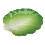 SUMMIT COLLECTION Green Cabbage Collectible Vegetable Ceramic Dish Plate