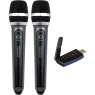 [아마존베스트]VocoPro Wireless Microphone System, USB, COMMANDER-USB-Handheld 1 (COMMANDER-USB-Handheld 1)