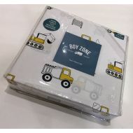 Boy Zone Twin Sheet Set Construction Vehicles | 100% Easy-Care Cotton