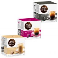 Yulo Toys Inc Nescafe Dolce Gusto Fortissimo Set, 3 Varieties Espresso, 48 Capsules