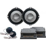 Earthquake Sound VTEK-MC5 600W 6.5-inch 2-Way Component Set with Tweeters and Passive Xovers