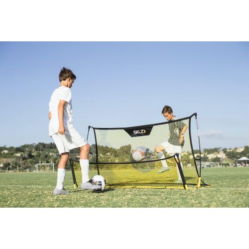 스킬즈 SKLZ Quickster Soccer Trainer Portable Soccer Rebounder Net for Volley, Passing, and Solo Training