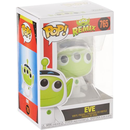  Funko Pop! Disney: Pixar Alien Remix Eve, Multicolor, 3.75 inches (49608)
