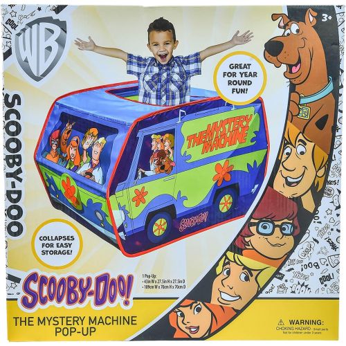  [아마존베스트]Sunny Days Entertainment Scooby Doo Mystery Machine Tent  Kids Pop Up Play Tent | Scooby Doo Toy