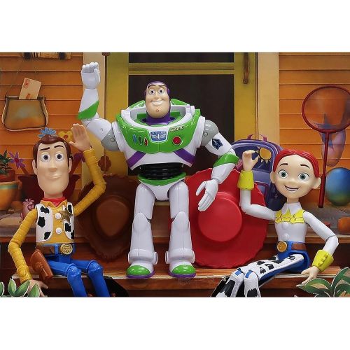디즈니 Disney Pixar Toy Story So Long Partner 3 Pack with Movie Character Figures Woody, Jessie and Buzz, Kids Gift Ages 3 Years & Older