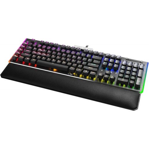  EVGA Z20 RGB Optical Mechanical Gaming Keyboard, Optical Mechanical Switches (Clicky), 812-W1-20US-KR