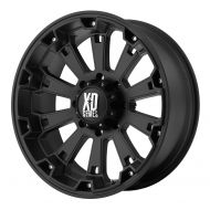 XD Series by KMC Wheels XD800 Misfit Matte Black Wheel (17x9/6x139.7mm, 0mm offset)