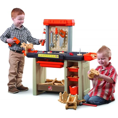 스텝2 Step2 Handyman Workbench Kids Tool Bench, Orange