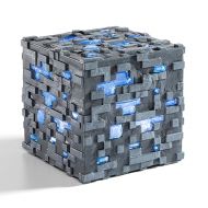 Minecraft Diamond Ore illuminating Collector Replica