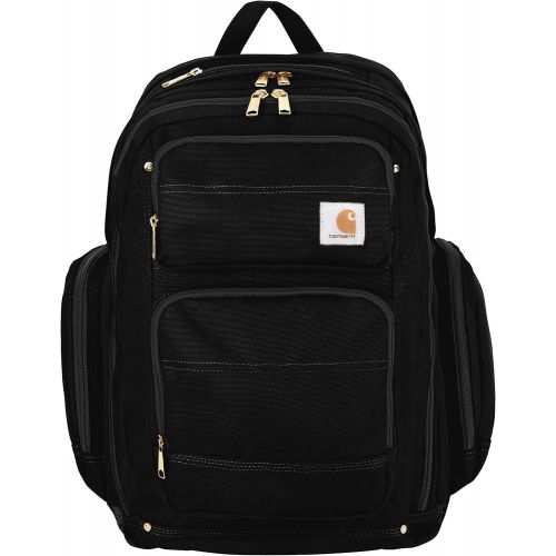  [아마존베스트]Carhartt Legacy Deluxe Work Backpack with 17-Inch Laptop Compartment, Black