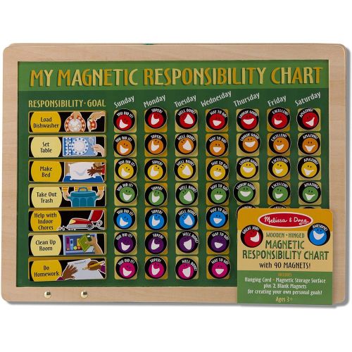  [아마존베스트]Melissa & Doug My Magnetic Responsibility Chart