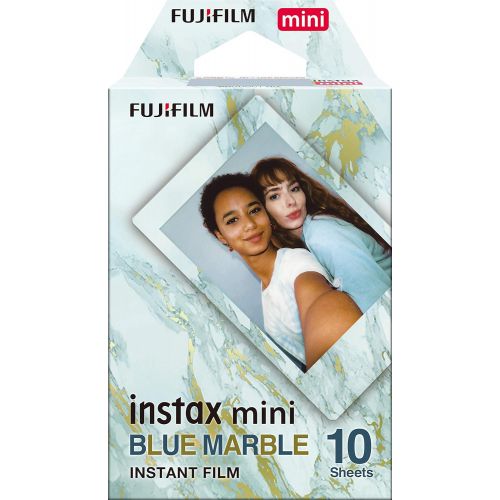 후지필름 [아마존베스트]Fujifilm Instax Mini Blue Marble Film - 10 Exposures