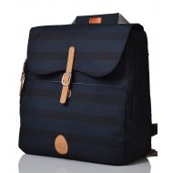 PacaPod Hastings Ink Stripe Lite Designer Baby Diaper Bag - Luxury Lightweight Blue Knapsack 3 in 1...