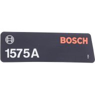 Bosch Parts 3601119101 1575A Label