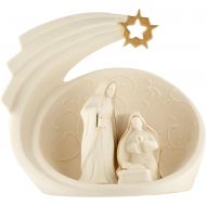Lenox China Simply Divine Lighted Holy Family Figurine
