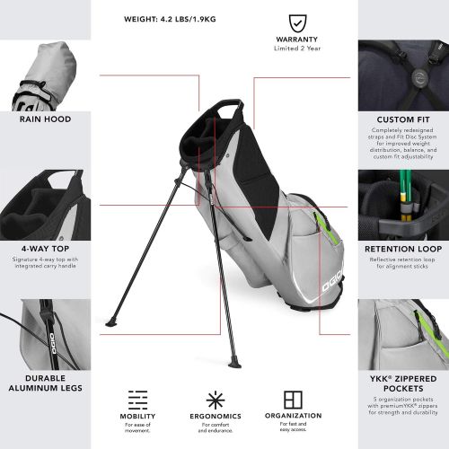  [아마존베스트]OGIO SHADOW Fuse 304 Golf Stand Bag