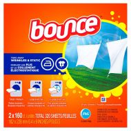 Bounce Fabric Softener HFJDER Fabric Softener and Dryer Sheets, Outdoor Fresh, 2 Pack 240 Count(480 Total)