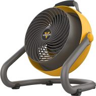 Vornado 293HD Large Heavy Duty Air Circulator, 3-Speed Shop and Floor Fan, Powerful Dustproof and Water-Resistant Motor, High Impact Case, Easy-Clean Grill, Yellow