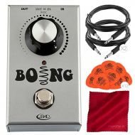 J. Rockett Audio Designs Boing Spring Reverb Effects Pedal Bundled with Guitar Picks, Cable, and Microfiber Cloth