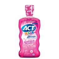 ACT Kids Anticavity Fluoride Mouthwash, Bubble Gum Blow Out , 18-Ounce Bottles (Pack of 4)