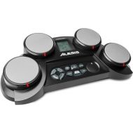 [아마존베스트]Alesis Compact Kit 4 | Portable 4-Pad Tabletop Electronic Drum Kit with Velocity-Sensitive Drum Pads, 70 Drum Sounds, Coaching Feature, Game Functions, Battery- or AC-Power and Dru