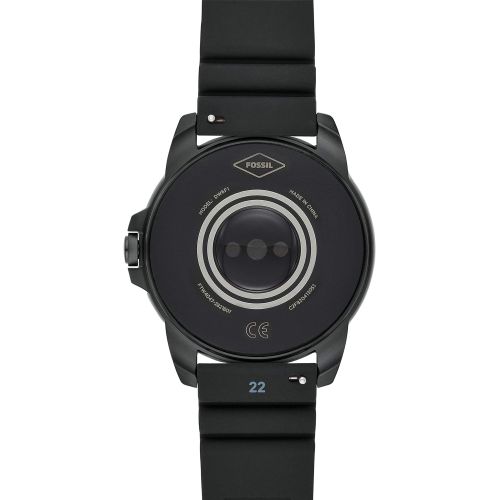 파슬 Fossil Mens Gen 5E 44mm Stainless Steel Touchscreen Smartwatch with Alexa, Speaker, Heart Rate, Contactless Payments and Smartphone Notifications