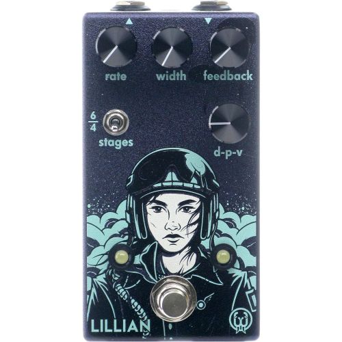  Walrus Audio Lillian Multi-Stage Analog Phaser, Purple (Gear Hero Exclusive)
