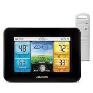 AcuRite Wireless Home Weather Station with Color Display, Indoor Outdoor Thermometer and Temperature Sensor