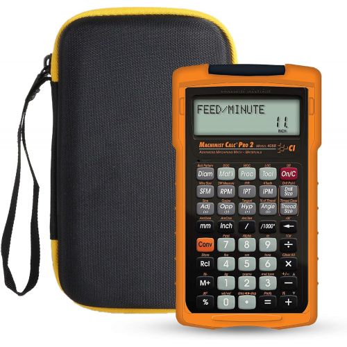  Khanka Hard Carrying Bag Replacement for Calculated Industries 4088 Machinist Calc Pro 2 Advanced Machining Calculator