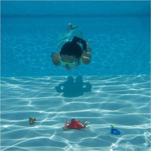 스윔웨이즈 SwimWays Disney Finding Dory Diving Toys - Kids Pool Toys - Finding Dory Diving Rings