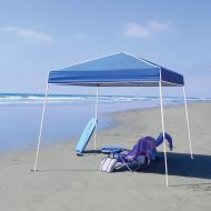 Z-Shade 10 x 10 Horizon Angled Leg Shade Canopy Tent Shelter with Side Walls