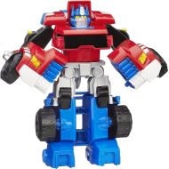 Transformers Playskool Heroes Rescue Bots Optimus Prime Action Figure, Converting Toy Robot, Kids Easter Basket Stuffers or Gifts, Ages 3+